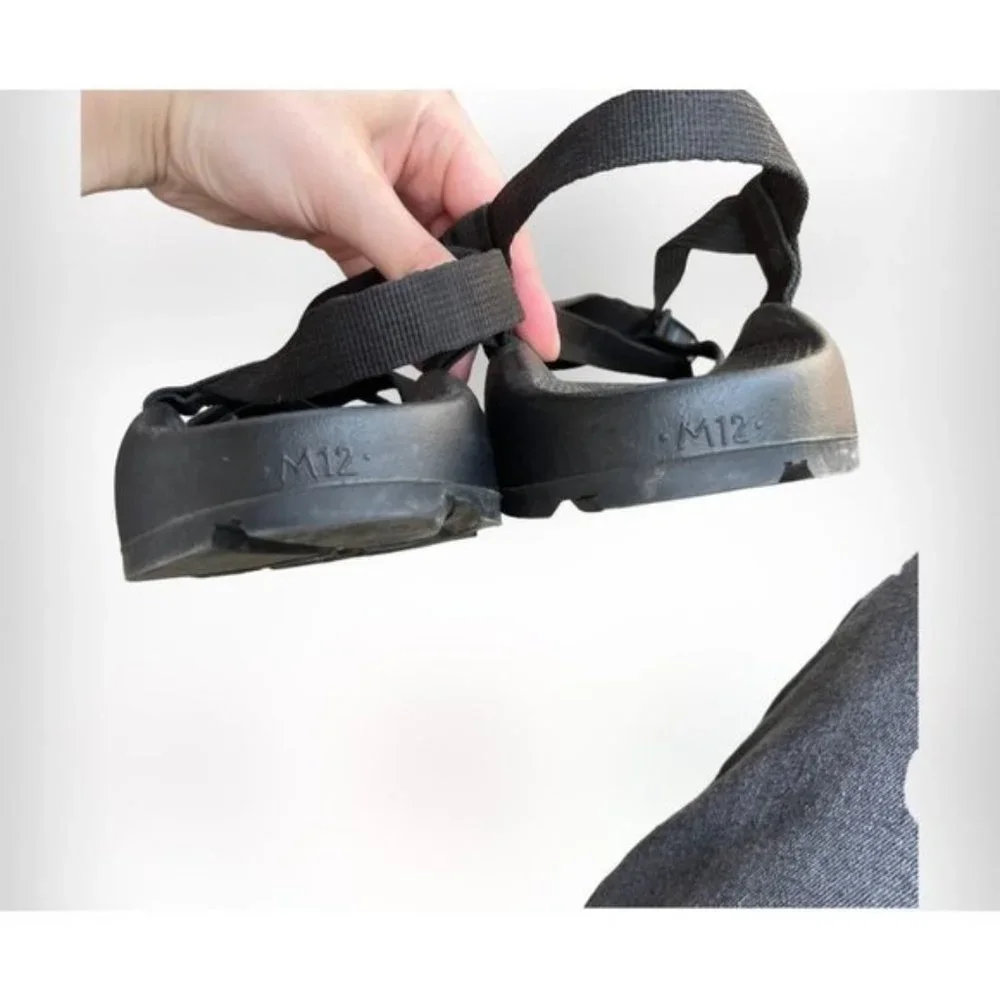 Chaco Mens Z/2 Classic Black Sandal Footbed Size 12 Vibram